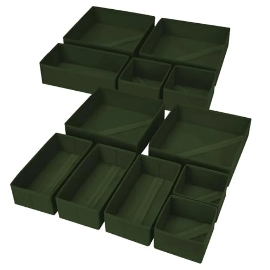 Drawer Organizer Clothes Dresser Organizer Foldable Closet Organizers and Storage Fabric Dresser Bins Drawer Dividers for Nurse
Drawer Organizer Clothes Dresser Organizer Foldable Closet Organizers and Storage Fabric Dresser Bins Drawer Dividers for Nurse
