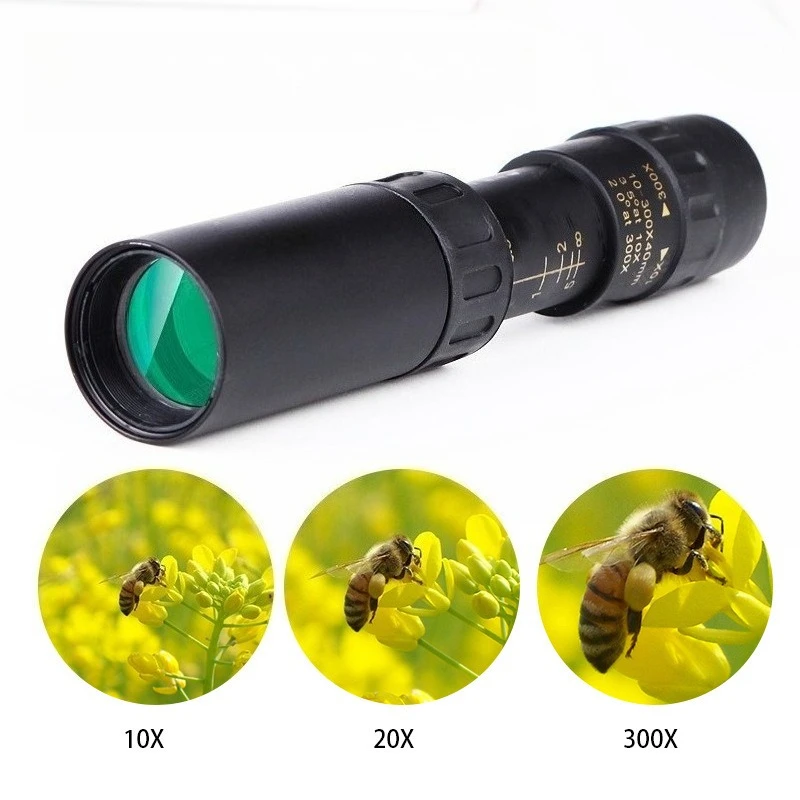 Zoom Telescope Portable HD Monocular Telescope with Strong Long Range Low Night Vision Ideal for Outdoor Travel Hunting
Zoom Telescope Portable HD Monocular Telescope with Strong Long Range Low Night Vision Ideal for Outdoor Travel Hunting