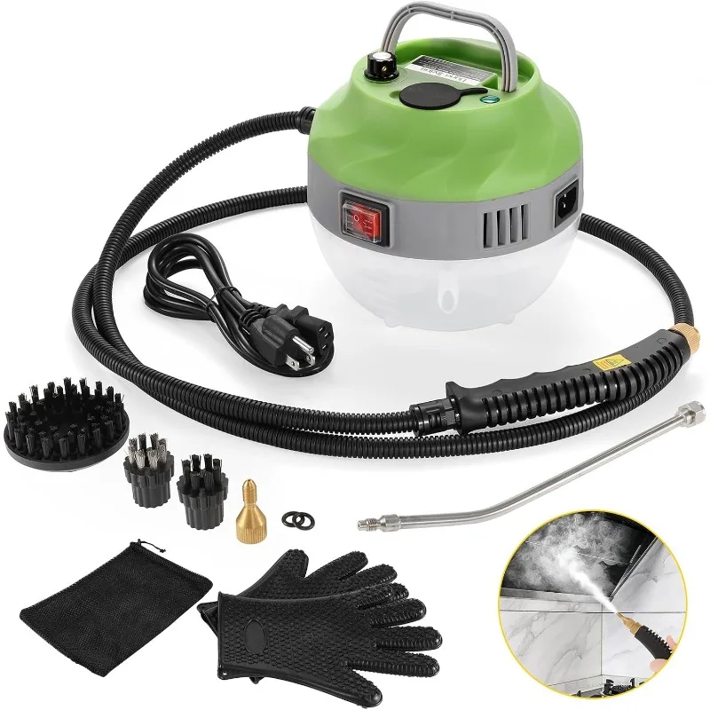 Portable Steam Cleaner 2500W Handheld Steam Cleaner for Cleaning 1400ML Water Tank
Portable Steam Cleaner 2500W Handheld Steam Cleaner for Cleaning 1400ML Water Tank