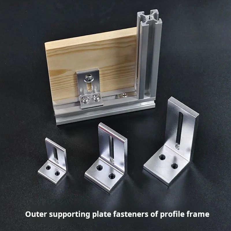 Aluminum Frame Laminated Board Support Bracket 2020/3030/4040 Profile Outer Panel Fixing Parts Wooden Board Connecting Parts
Aluminum Frame Laminated Board Support Bracket 2020/3030/4040 Profile Outer Panel Fixing Parts Wooden Board Connecting Parts