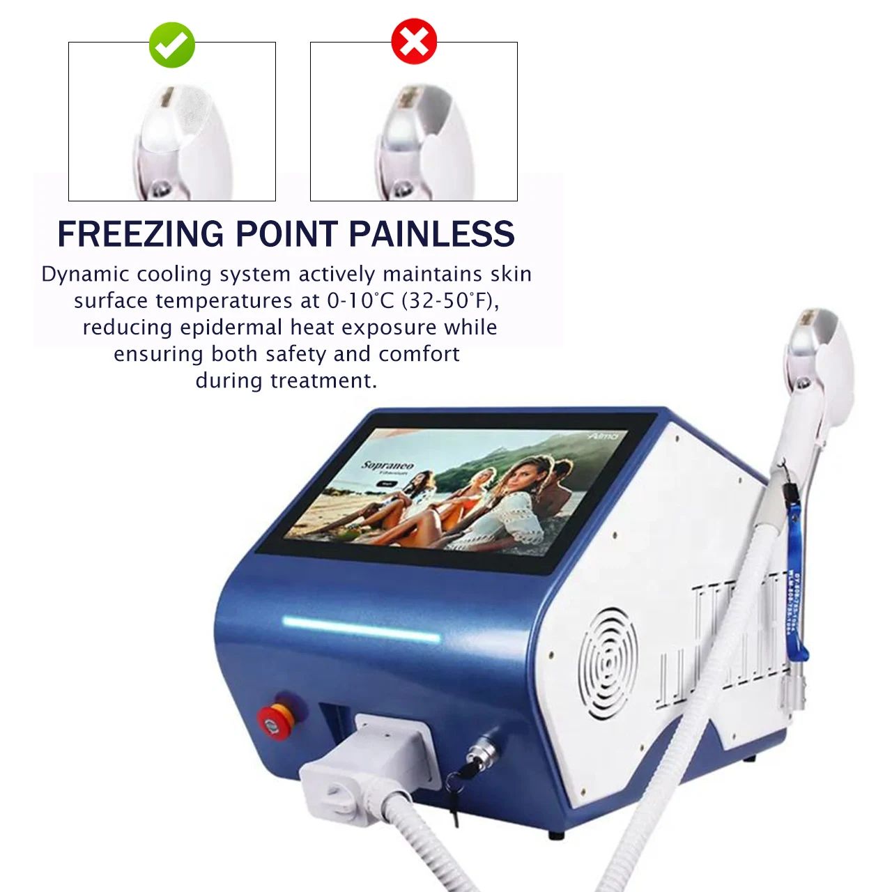 Professional Men's Laser Epilator & Shaver - Permanent Body Hair Removal & Beard Trimming Tool Suitable For All Skin Tones
Professional Men's Laser Epilator & Shaver - Permanent Body Hair Removal & Beard Trimming Tool Suitable For All Skin Tones