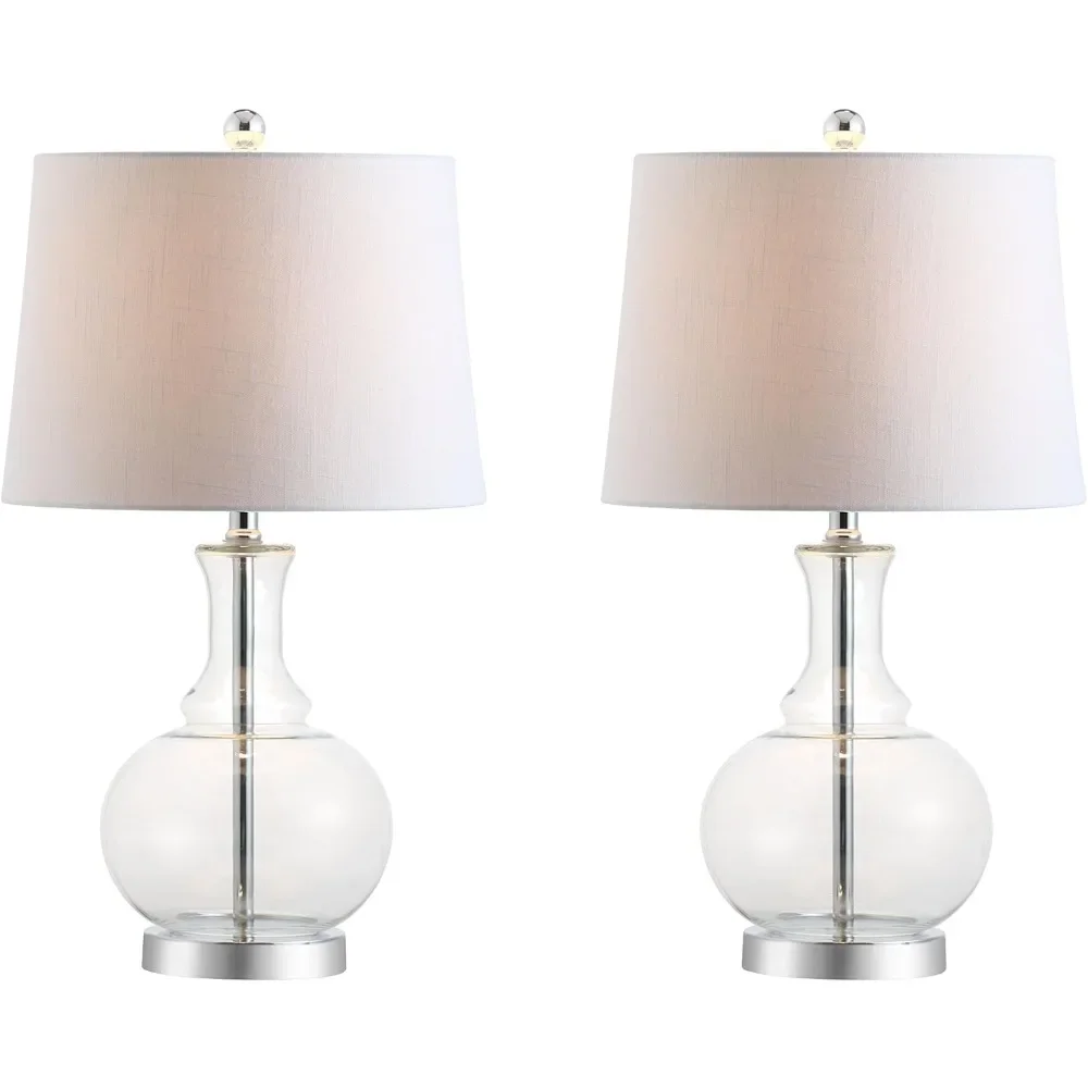 Набор из 2 настольных ламп Jonathan Y JYL1068B-SET2, Lavelle, 25 дюймов, стеклянные, светодиодные, современные, в переходном стиле, для прикроватной тумбочки/рабочего стола
Набор из 2 настольных ламп Jonathan Y JYL1068B-SET2, Lavelle, 25 дюймов, стеклянные, светодиодные, современные, в переходном стиле, для прикроватной тумбочки/рабочего стола