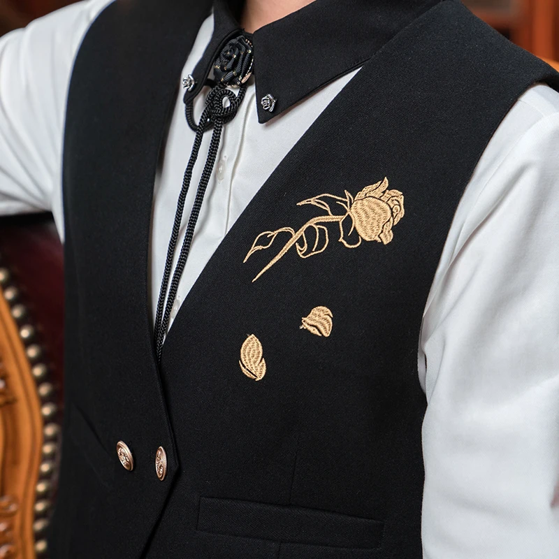 Mingjiu Academy Collaborative Death Note Lord And Bla Maid Anime Vest Top Original Design V-Ne Double Button Polyester
Mingjiu Academy Collaborative Death Note Lord And Bla Maid Anime Vest Top Original Design V-Ne Double Button Polyester