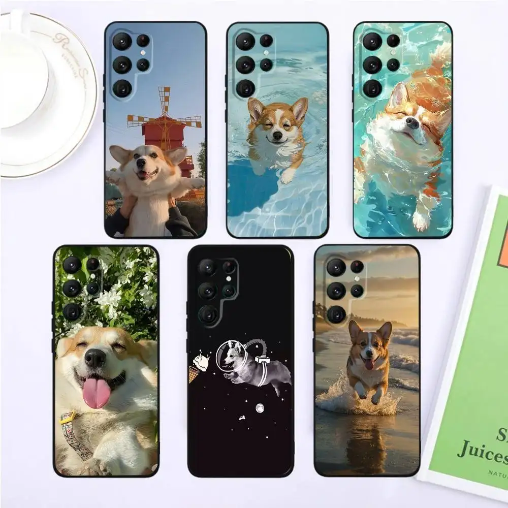 Corgi cute Phone Case For Samsung S25,S24,S23,22,21,Ultra,Pro,S10,S30Plus,20lite Black Cover
Corgi cute Phone Case For Samsung S25,S24,S23,22,21,Ultra,Pro,S10,S30Plus,20lite Black Cover