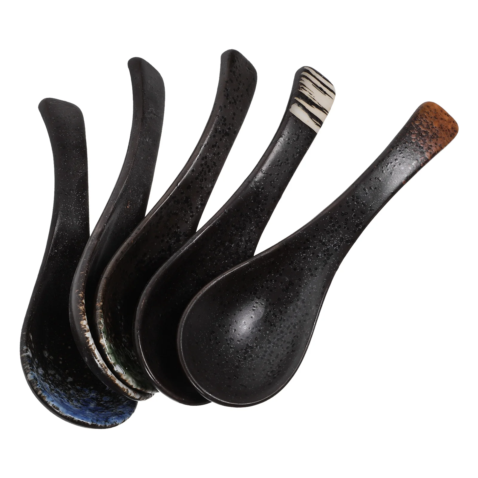 5pcs Japanese Soup Spoons Ceramic Spoon Soup Dumpling Spoon Asian Soup Spoons japanese ramen soup spoon
5pcs Japanese Soup Spoons Ceramic Spoon Soup Dumpling Spoon Asian Soup Spoons japanese ramen soup spoon