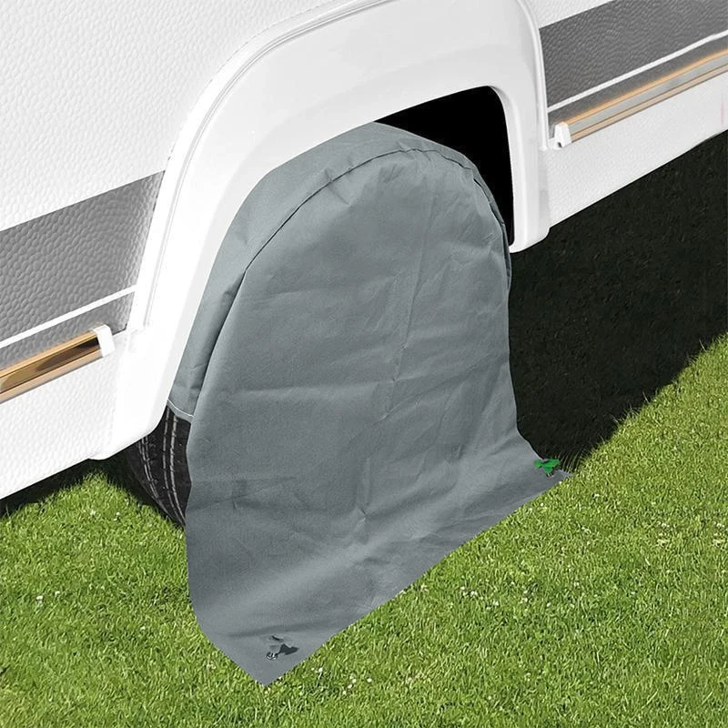 For Caravan Motorhome Trailer 2PCS Tire Cover XL 78cm L 65cm Wheel Cover Camping Accessory
For Caravan Motorhome Trailer 2PCS Tire Cover XL 78cm L 65cm Wheel Cover Camping Accessory