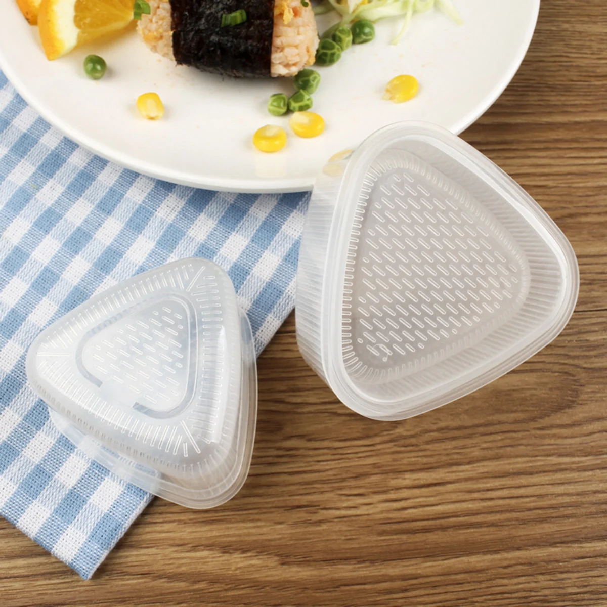 6 Pcs Sushi Mold Set Beginners Rice Molds Suits Making Kit Maker Tool Ball Mould Triangle Seaweed
6 Pcs Sushi Mold Set Beginners Rice Molds Suits Making Kit Maker Tool Ball Mould Triangle Seaweed