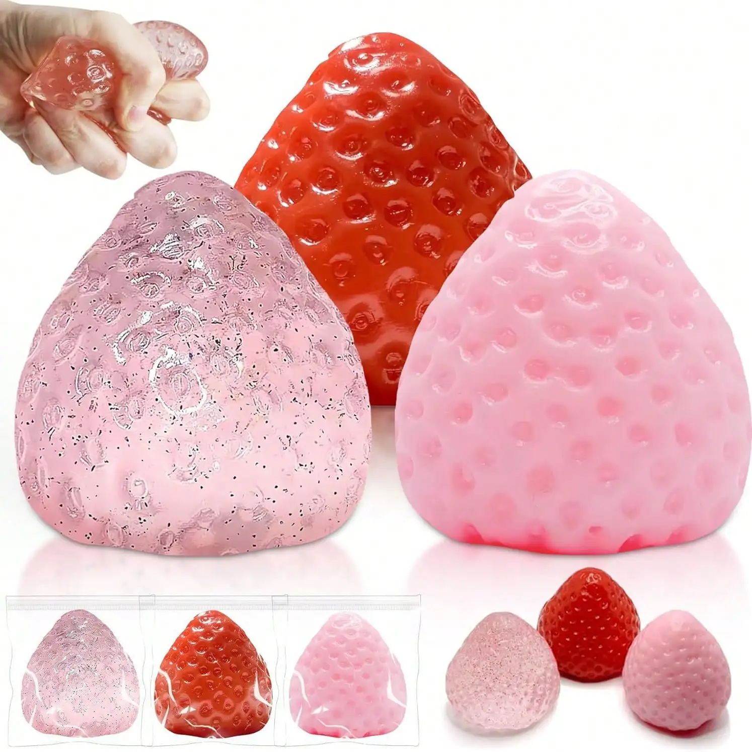 1pc Stress Relief Strawberry Squeeze Toy, Squishy Toy - Squeeze Toy - Soft Toy - Squishy Toy - Fidget Toy - Stitch Toys - Travel Toys - Classroom Fidget Toys - Mini Bath Toys - Christmas Stationery Stress Ball, Birthday Gift - Perfect Gift - Gift
1pc Stress Relief Strawberry Squeeze Toy, Squishy Toy - Squeeze Toy - Soft Toy - Squishy Toy - Fidget Toy - Stitch Toys - Travel Toys - Classroom Fidget Toys - Mini Bath Toys - Christmas Stationery Stress Ball, Birthday Gift - Perfect Gift - Gift