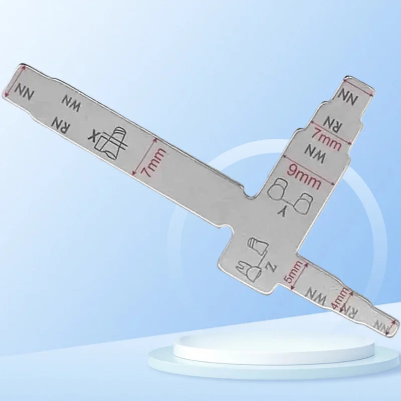 Т-образная измерительная линейка для зубного имплантата, измерительная линейка, инструмент для определения межзубного расстояния, инструмент для определения имплантата
Т-образная измерительная линейка для зубного имплантата, измерительная линейка, инструмент для определения межзубного расстояния, инструмент для определения имплантата