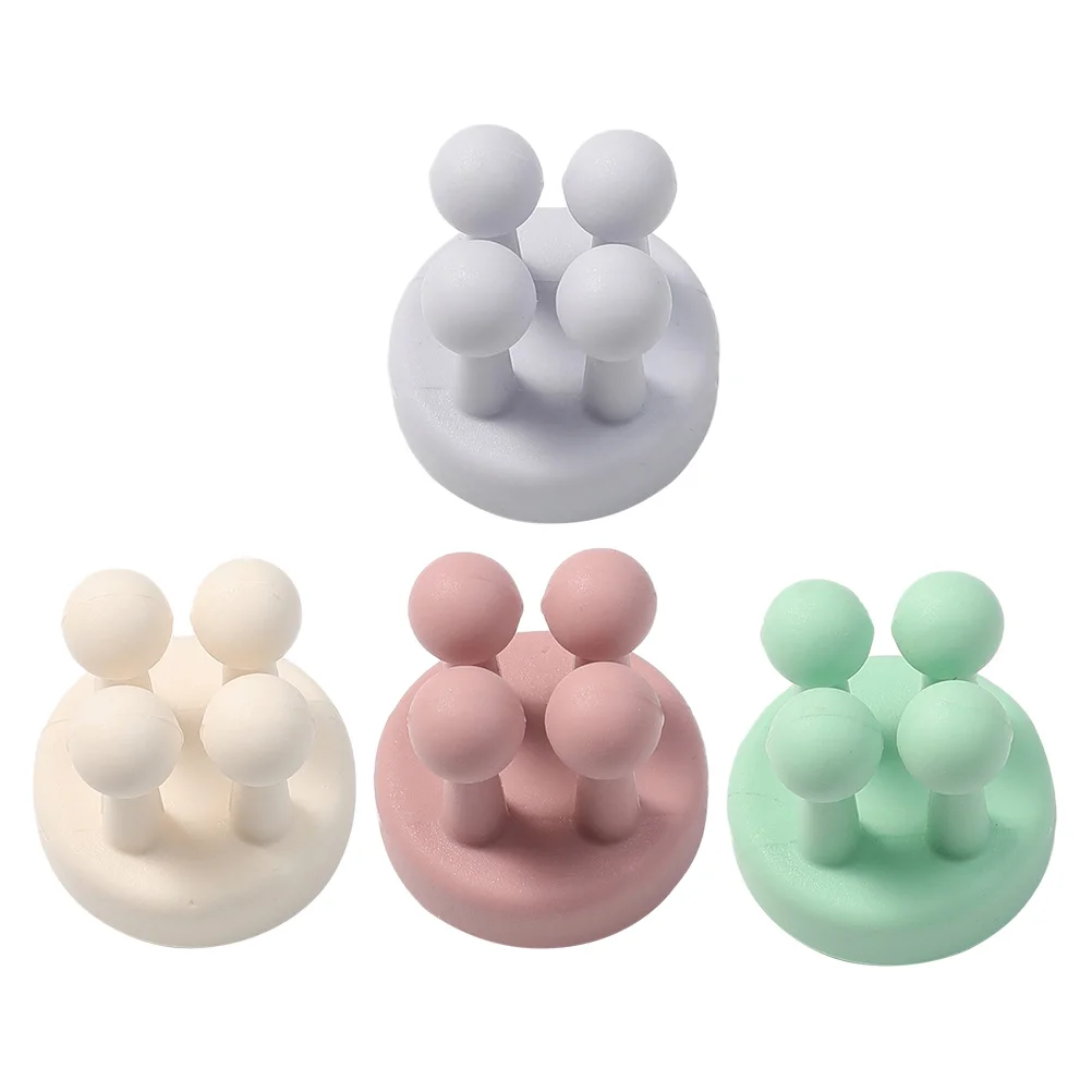 4 Pcs No Trace Hooks Self Adhesive Silicone Cord Organizer Wire Cable Holder Clips For Bathroom Kitchen Bedroom
4 Pcs No Trace Hooks Self Adhesive Silicone Cord Organizer Wire Cable Holder Clips For Bathroom Kitchen Bedroom