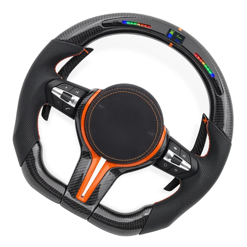 Car Steering Wheel OEM any Color for BMW M3 M5 M6 E60 E90 E91 BMW F01 F02 F06 F07 F10 F11 F12 F13 F14 F15 F16 F20 F30 M2 M4 M5
Car Steering Wheel OEM any Color for BMW M3 M5 M6 E60 E90 E91 BMW F01 F02 F06 F07 F10 F11 F12 F13 F14 F15 F16 F20 F30 M2 M4 M5