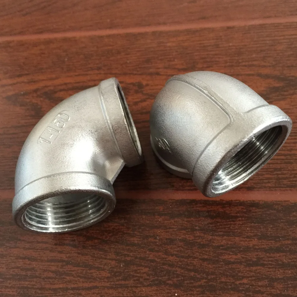 2pcs 1"BSP Elbow 90 Degree Angled Stainless Steel 304 Female Threaded Pipe Fitting
2pcs 1"BSP Elbow 90 Degree Angled Stainless Steel 304 Female Threaded Pipe Fitting
