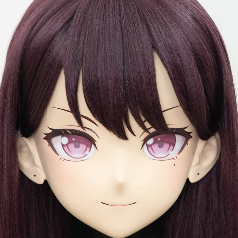 (MEO045) Customize Handmade Full Head Lockable Crossdress Male to Female Japanese Cartoon Anime Game Character Kigurumi Mask
(MEO045) Customize Handmade Full Head Lockable Crossdress Male to Female Japanese Cartoon Anime Game Character Kigurumi Mask
