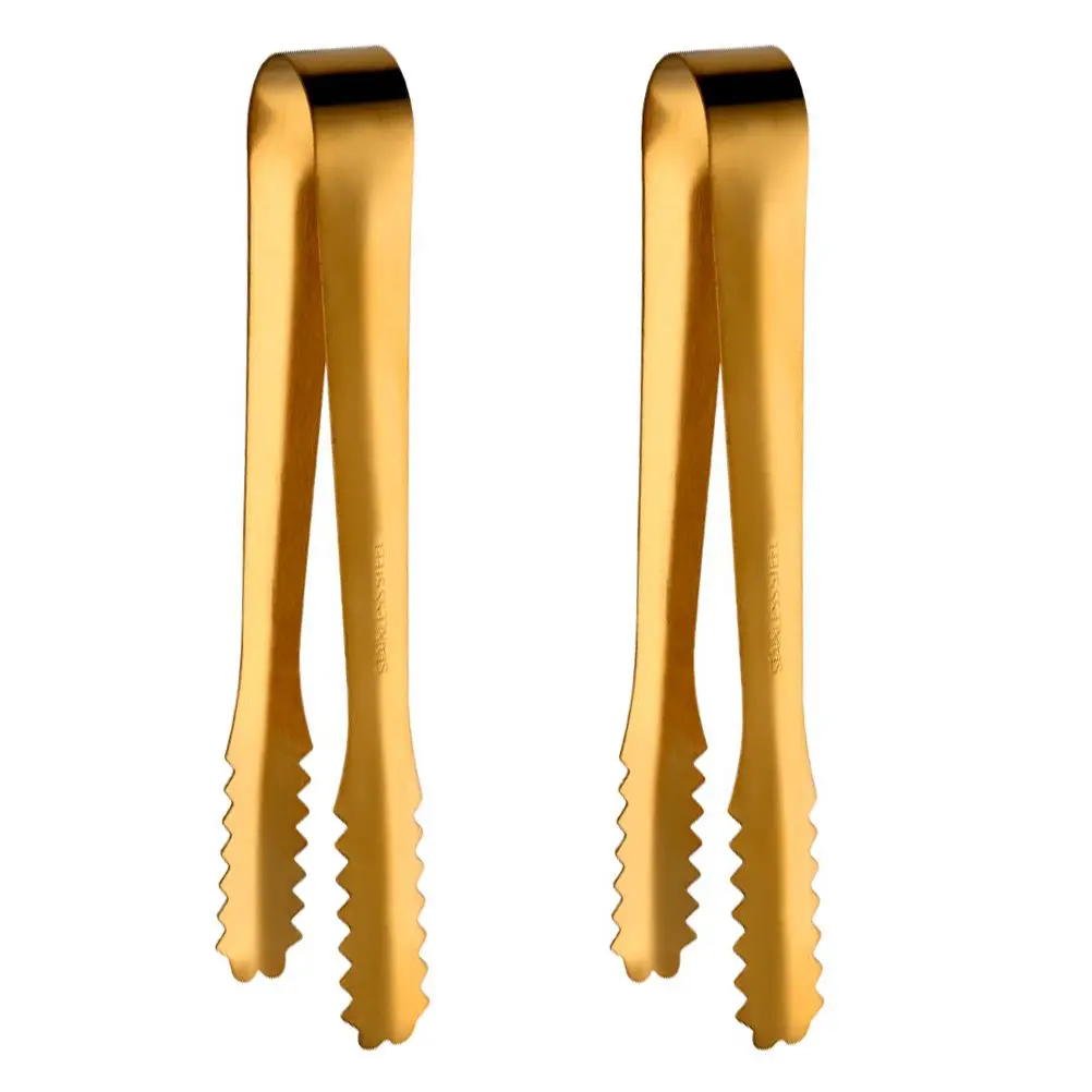 2Pcs IceCubeTongs StainlessSteel MiniSugarCubes BBQServingClip Multipurpose Bucket AntiSlip Design Utensils
2Pcs IceCubeTongs StainlessSteel MiniSugarCubes BBQServingClip Multipurpose Bucket AntiSlip Design Utensils