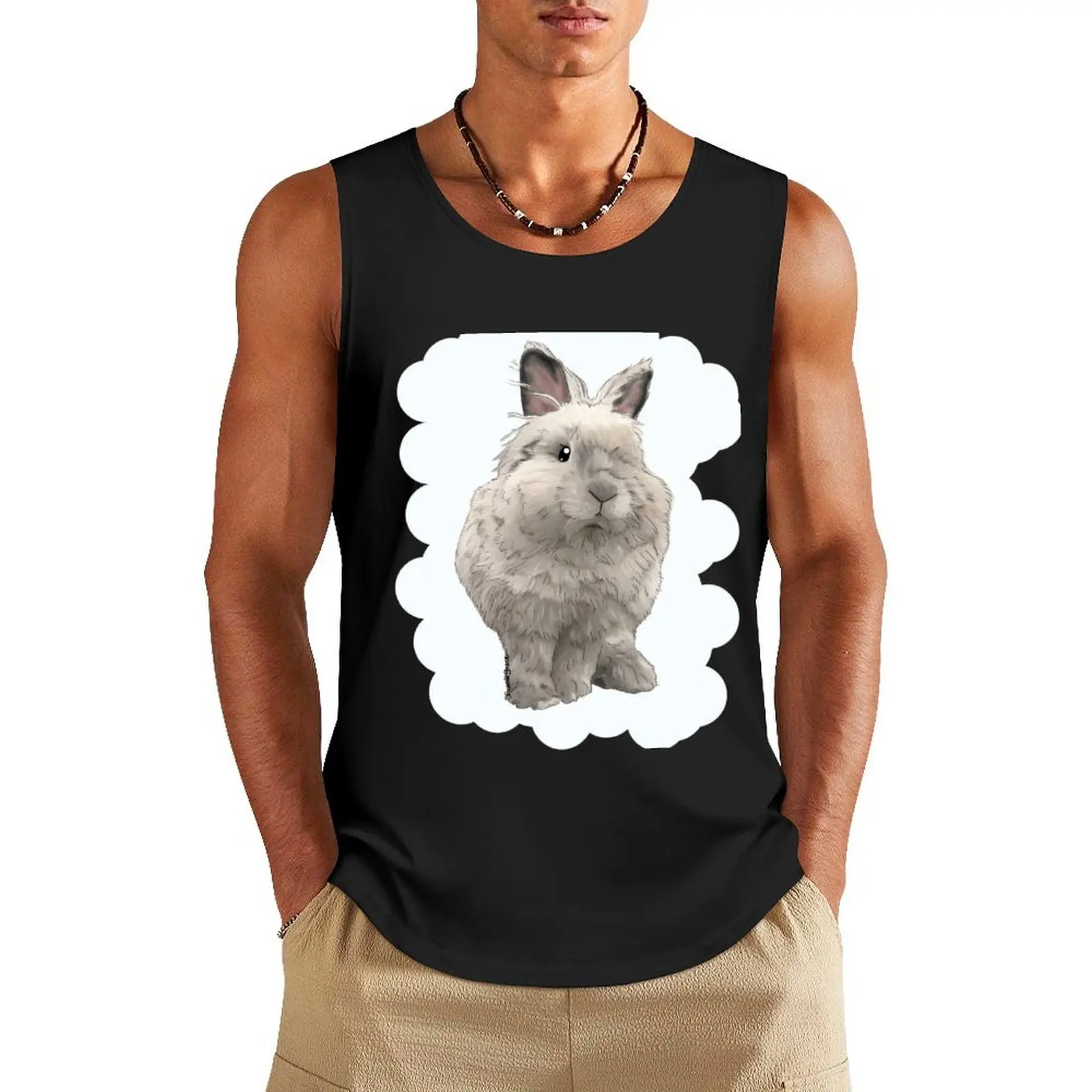 Cloud White Lion Head Rabbit _ Bunniesmee Tank Top Vests bodybuilding man summer clothes men 2025
Cloud White Lion Head Rabbit _ Bunniesmee Tank Top Vests bodybuilding man summer clothes men 2025