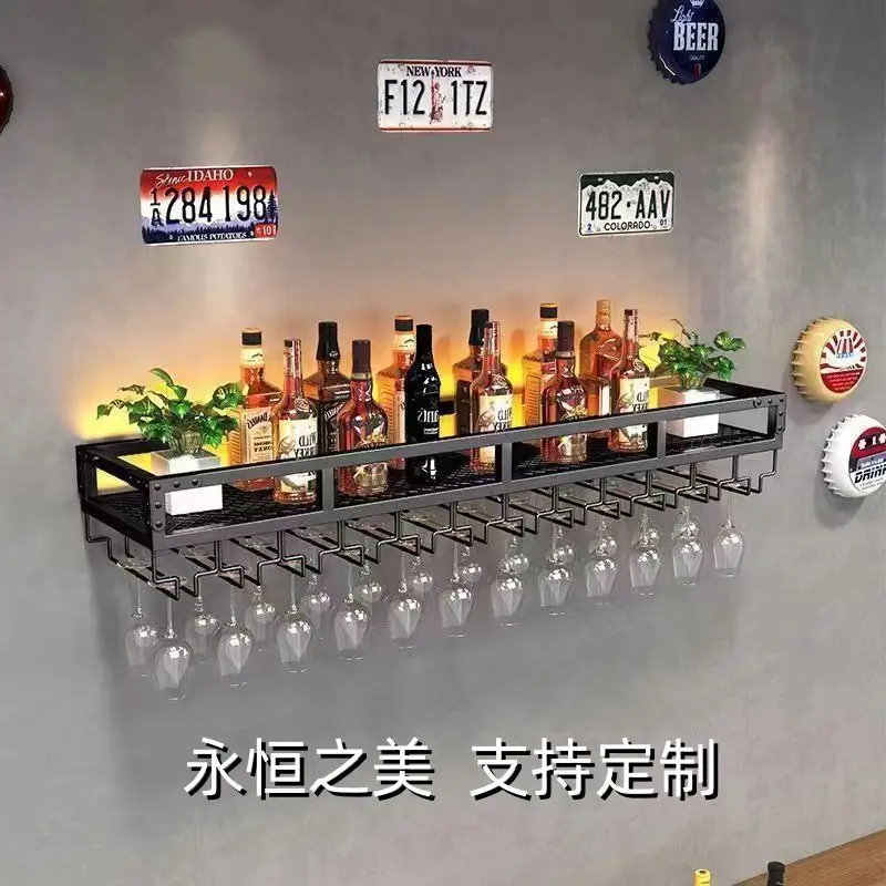 Living Room Restaurant Bar Wine Rack Wine Cabinet Milk Tea Shop BBQ Shop Hotel Household Wall Rack Wine Glass Rack
Living Room Restaurant Bar Wine Rack Wine Cabinet Milk Tea Shop BBQ Shop Hotel Household Wall Rack Wine Glass Rack