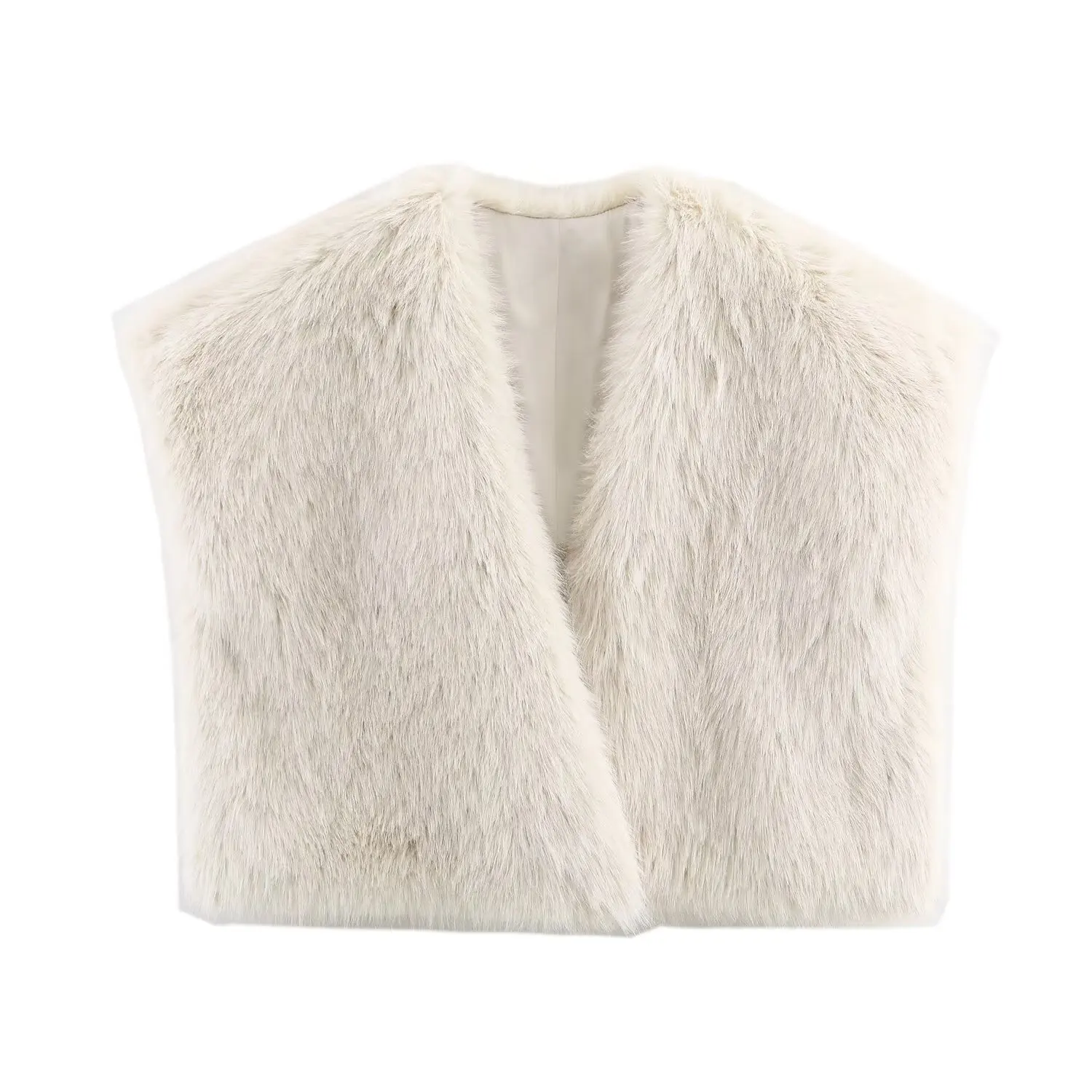 2025 WOMAN Fashion European and American Style Autumn New Faux Fur Effect Vest All-match Sleeveless Warm Vest Mujer
2025 WOMAN Fashion European and American Style Autumn New Faux Fur Effect Vest All-match Sleeveless Warm Vest Mujer