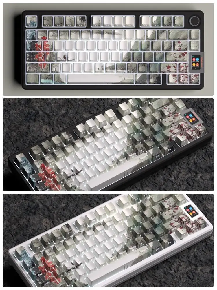 Side engraving ink Danqing PBT original five-sided sublimation process Side engraving light transmission customized keycap
Side engraving ink Danqing PBT original five-sided sublimation process Side engraving light transmission customized keycap