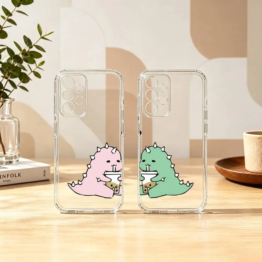 Cute Cartoon Dinosaur Couple Phone Case Transparent Silicone Soft For Samsung S25,S24,S21,S22,S23,S30,Ultra,S20,Plus,Fe
Cute Cartoon Dinosaur Couple Phone Case Transparent Silicone Soft For Samsung S25,S24,S21,S22,S23,S30,Ultra,S20,Plus,Fe