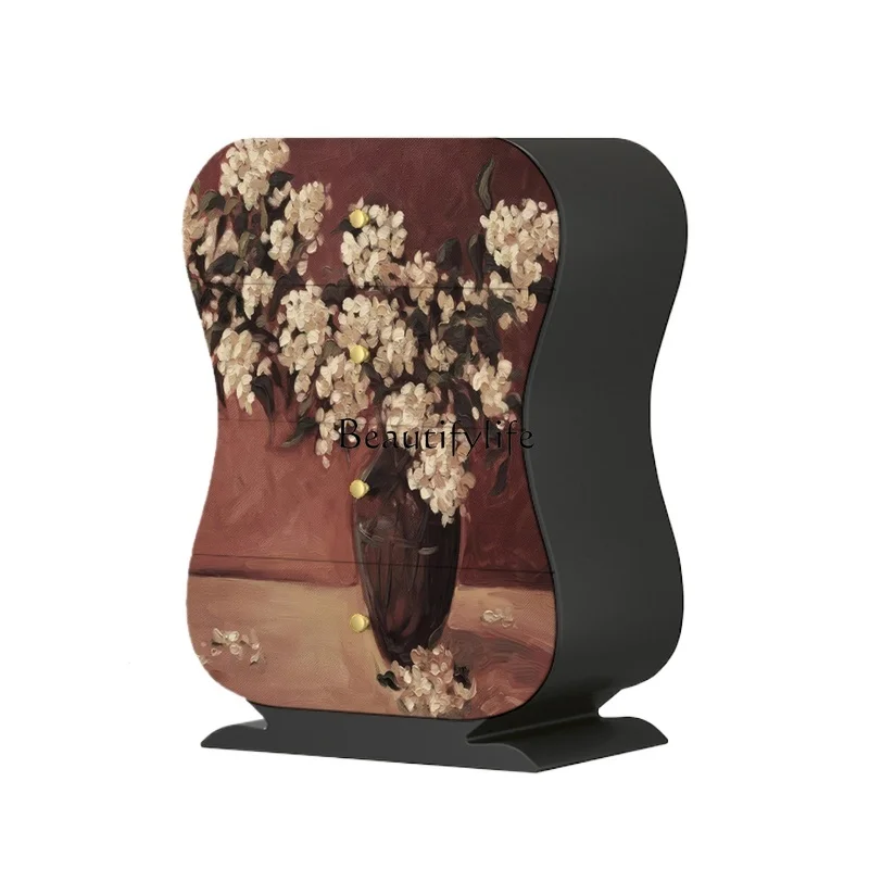 French retro vase solid wood four-chest cabinet living room sofa side storage cabinet
French retro vase solid wood four-chest cabinet living room sofa side storage cabinet