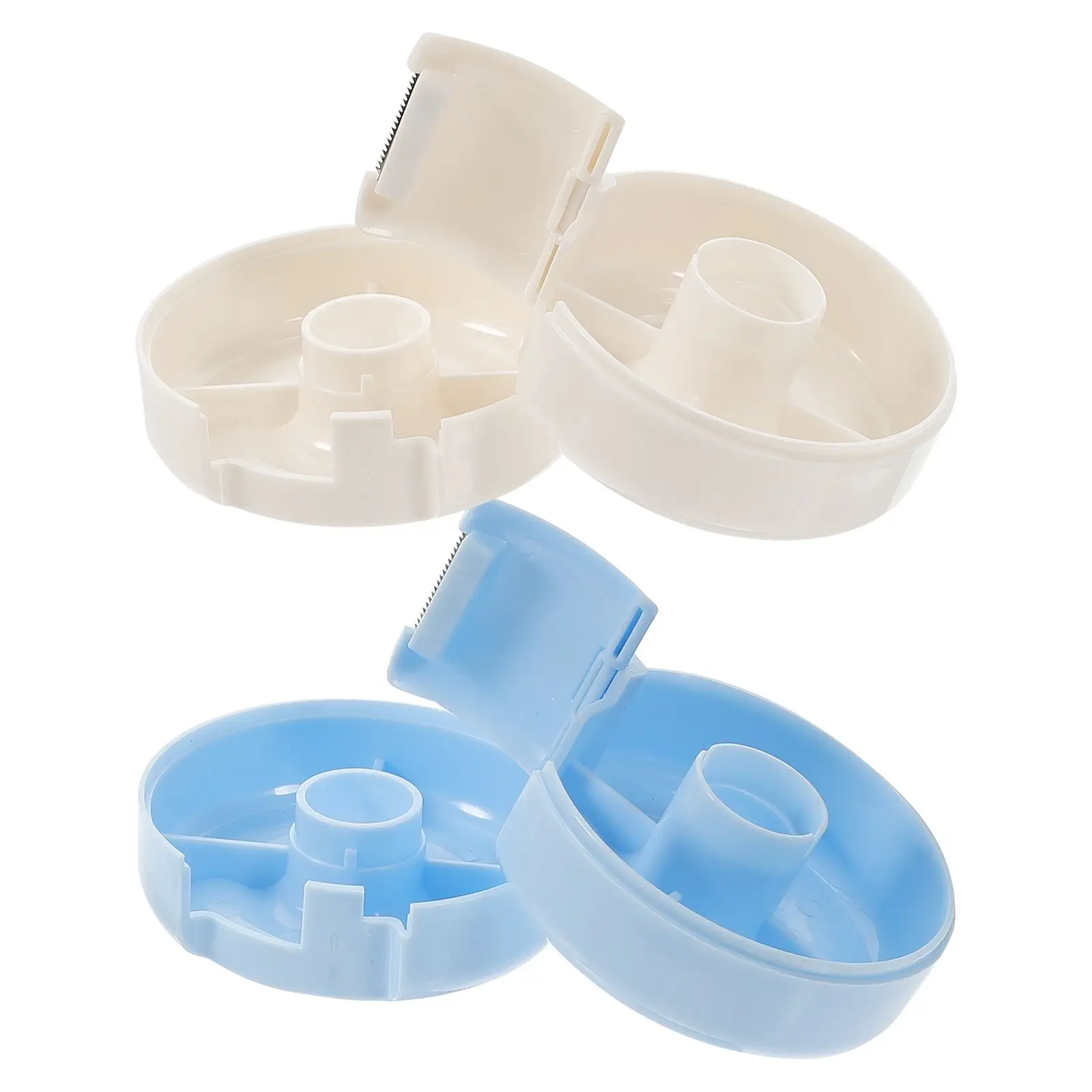 2 Pcs Tape Holder Desktop Dispenser Simple Design Practical Use Small Office Dispensers Washi Label Professional
2 Pcs Tape Holder Desktop Dispenser Simple Design Practical Use Small Office Dispensers Washi Label Professional