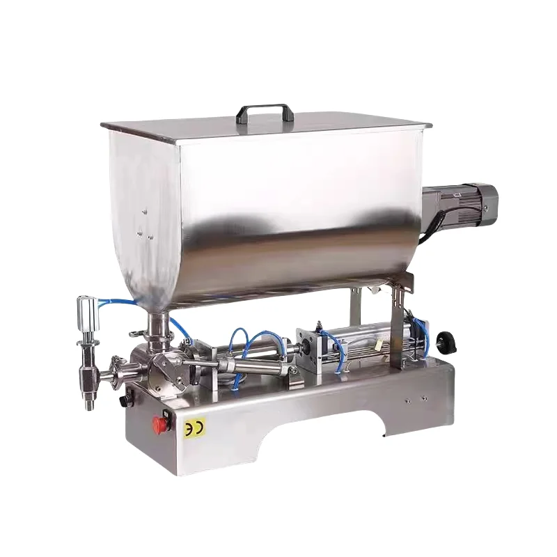 Horizontal Pneumatic U-type Mixing Filling Machine Is Suitable For Ketchup, Jam, Butter And Peanut Butter
Horizontal Pneumatic U-type Mixing Filling Machine Is Suitable For Ketchup, Jam, Butter And Peanut Butter