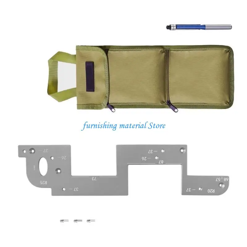 Y5GD High Efficiency Aluminum Alloy Slotting Template Jigs Cutting Tool Suitable for Precise Furniture Cabinet Handle Grooves
Y5GD High Efficiency Aluminum Alloy Slotting Template Jigs Cutting Tool Suitable for Precise Furniture Cabinet Handle Grooves