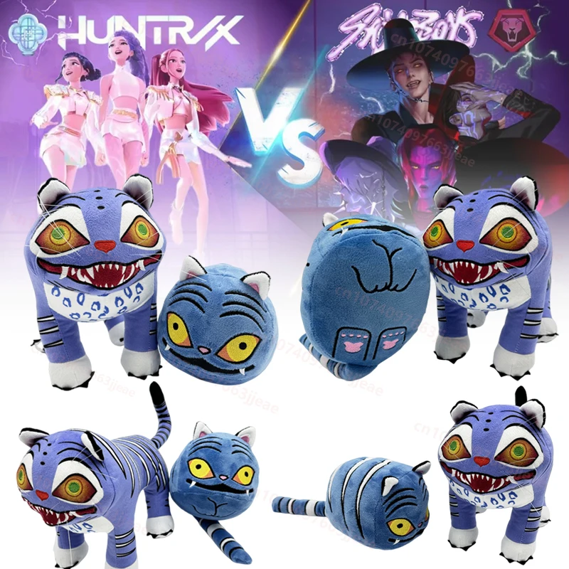 NEW Anime Kpop Demon Hunters Plush Cute K-POP Tiger Plushies Soft Stuffed Desk Decoration Doll Toy Fans Gift Party Favors
NEW Anime Kpop Demon Hunters Plush Cute K-POP Tiger Plushies Soft Stuffed Desk Decoration Doll Toy Fans Gift Party Favors
