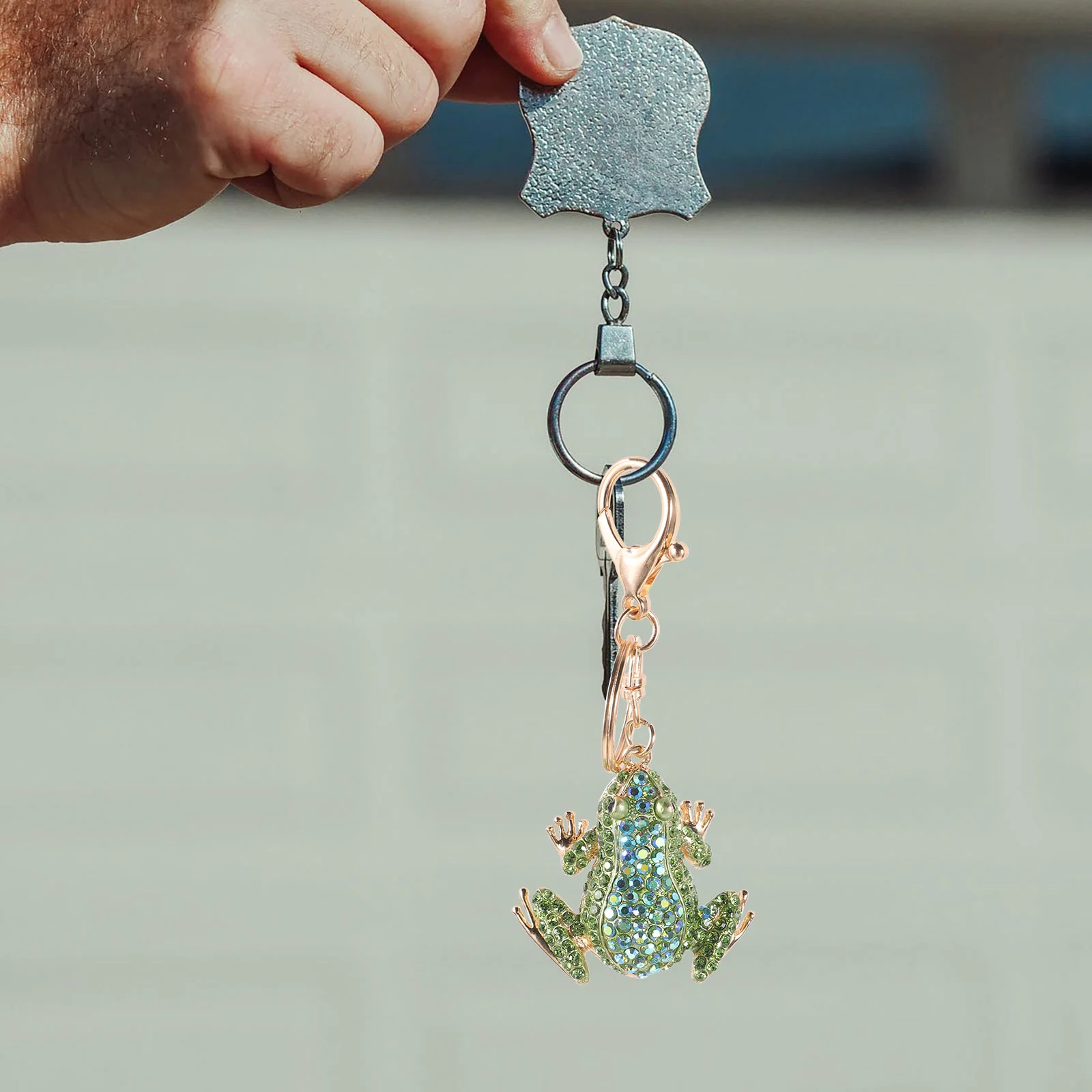 Frog Keychain Purse Charms for Handbags Women Ring Keychains Crystal Alloy Car Keys Miss Locket
Frog Keychain Purse Charms for Handbags Women Ring Keychains Crystal Alloy Car Keys Miss Locket