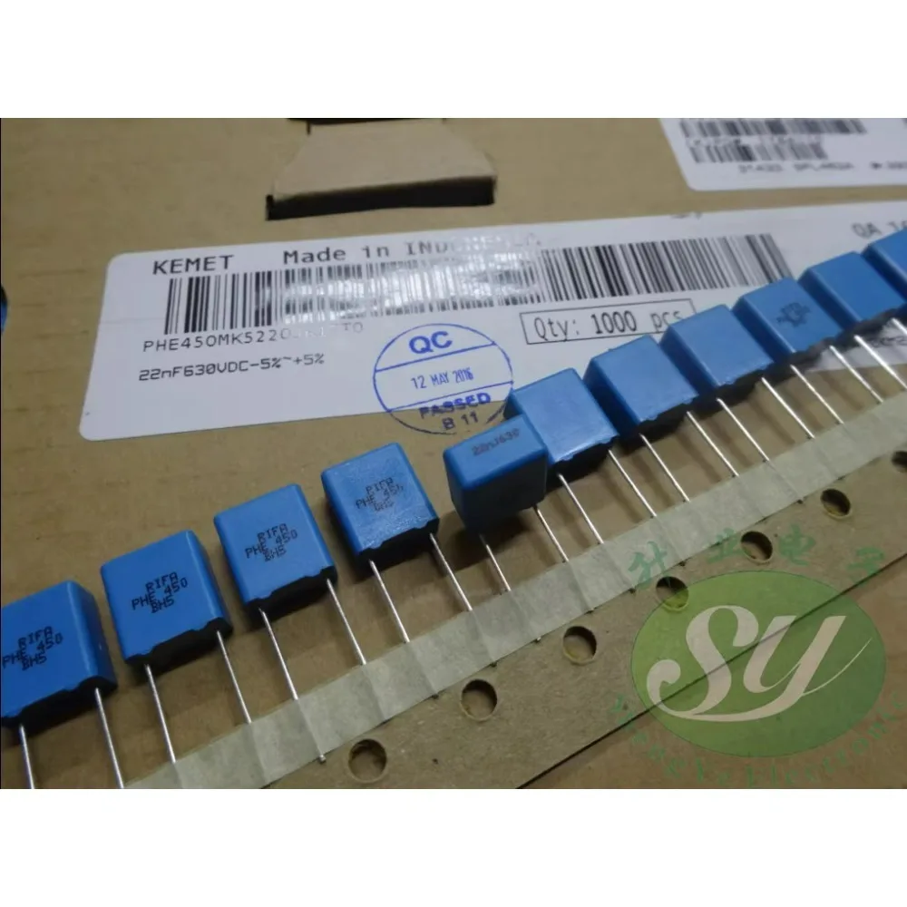 10PCS RIFA PHE450MK5220J 0.022uf/630v 22nf 223 Brand-new 7.5mm film capacitor
10PCS RIFA PHE450MK5220J 0.022uf/630v 22nf 223 Brand-new 7.5mm film capacitor