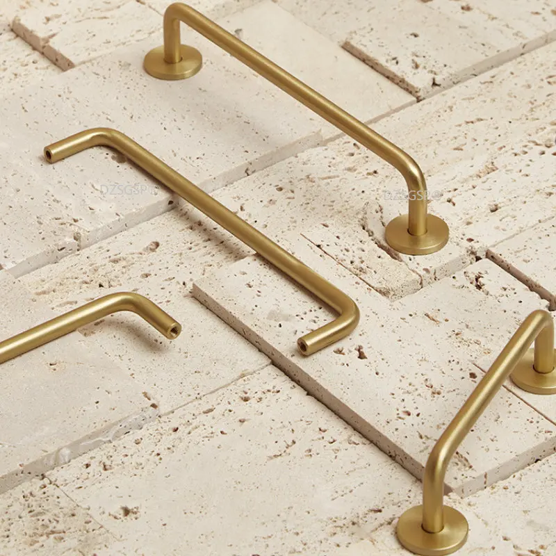 Nordic Copper Cupboard Cabinet Handles Hardware Light Luxury Simple Brass Long Furniture Handles Wardrobe Kitchen Drawer Pulls
Nordic Copper Cupboard Cabinet Handles Hardware Light Luxury Simple Brass Long Furniture Handles Wardrobe Kitchen Drawer Pulls