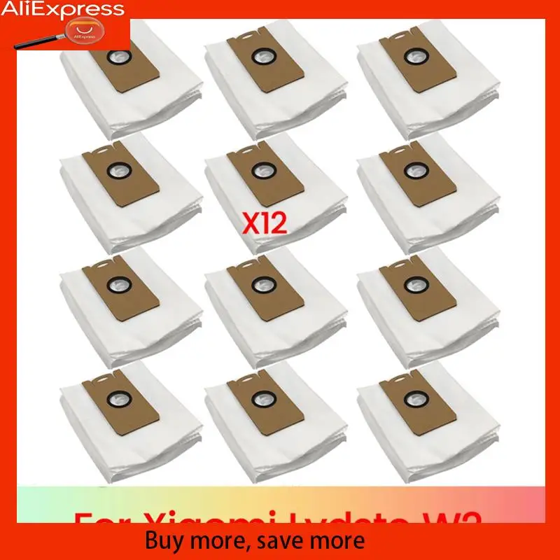 12Pcs Dust Bags Forlydsto W2 Robot Vacuum Cleaner Accessories Replacement Non-Woven Dust Bag Garbage Bag
12Pcs Dust Bags Forlydsto W2 Robot Vacuum Cleaner Accessories Replacement Non-Woven Dust Bag Garbage Bag