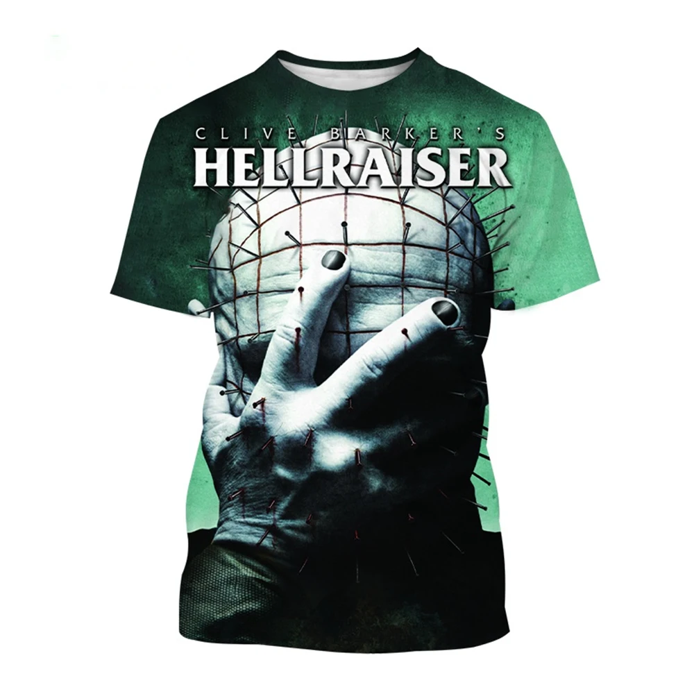 Футболки для косплея ужасов «Восставший из ада», страшный Хэллоуин, 3D принт, мужская и женская одежда, дышащие, быстросохнущие, повседневные мото топы для скоростного спуска
Футболки для косплея ужасов «Восставший из ада», страшный Хэллоуин, 3D принт, мужская и женская одежда, дышащие, быстросохнущие, повседневные мото топы для скоростного спуска