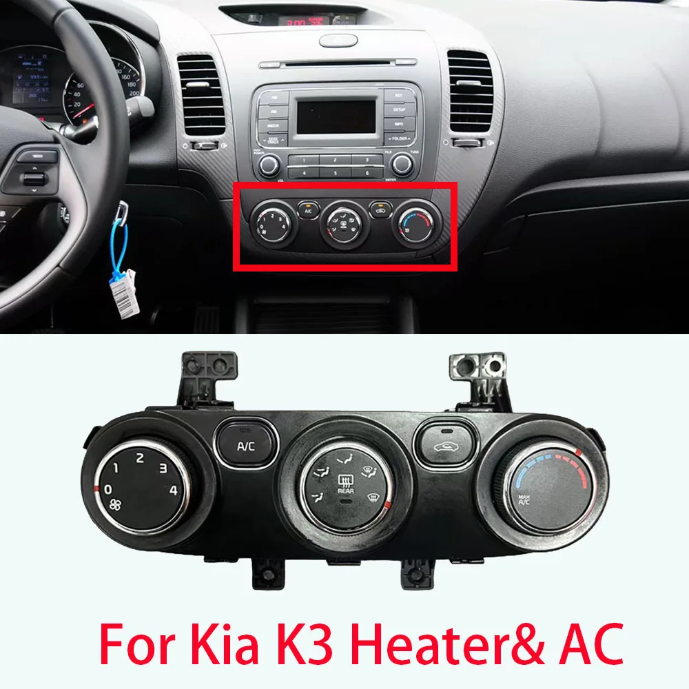Manual Air Conditioning Control Panel Switch For Kia K3 2012-2018 Manual Air Conditioning Panel 97250-B5000
Manual Air Conditioning Control Panel Switch For Kia K3 2012-2018 Manual Air Conditioning Panel 97250-B5000