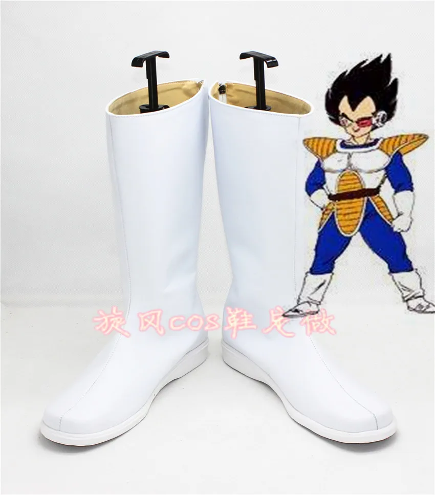 Anime Dragon Character Vegeta saiyan Boots Cosplay Shoes Vegeta Boots White Halloween Carnival Party Christmas Costume Prop
Anime Dragon Character Vegeta saiyan Boots Cosplay Shoes Vegeta Boots White Halloween Carnival Party Christmas Costume Prop