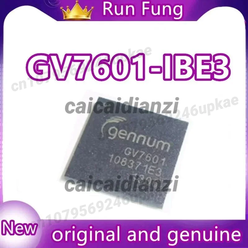 GV7601 GV7601-IBE3 BGA-100 HD video conversion chip IC In Stock New Original 1pcs/lot
GV7601 GV7601-IBE3 BGA-100 HD video conversion chip IC In Stock New Original 1pcs/lot