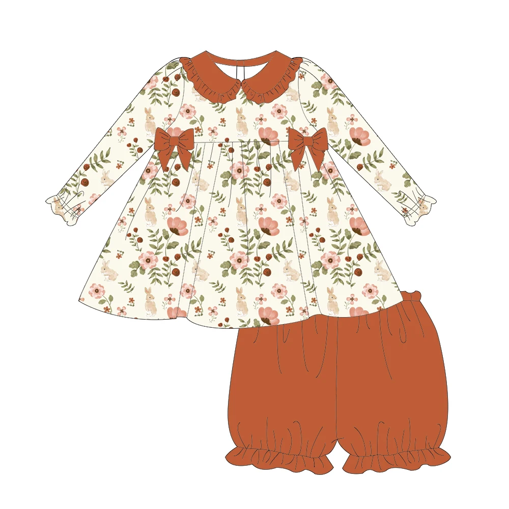 Платье и брюки с длинными рукавами для девочек на Пасху и День святого Валентина, комплект с мультяшным принтом, воротник с рюшами и бантом, декор, детская одежда на заказ
Платье и брюки с длинными рукавами для девочек на Пасху и День святого Валентина, комплект с мультяшным принтом, воротник с рюшами и бантом, декор, детская одежда на заказ