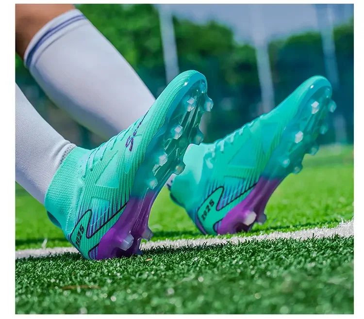 Adult Grassland Football Cleats Ergonomic Design Non Slip Grip Sole Breathable Comfort Outdoor Match Training Shoes
Adult Grassland Football Cleats Ergonomic Design Non Slip Grip Sole Breathable Comfort Outdoor Match Training Shoes