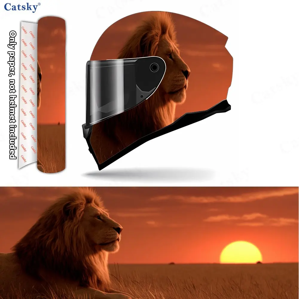 Виниловые накидки на шлем Morning Light Lion Hope, водонепроницаемые, устойчивые к царапинам наклейки на анфас, прочные украшения из ПВХ, защита
Виниловые накидки на шлем Morning Light Lion Hope, водонепроницаемые, устойчивые к царапинам наклейки на анфас, прочные украшения из ПВХ, защита