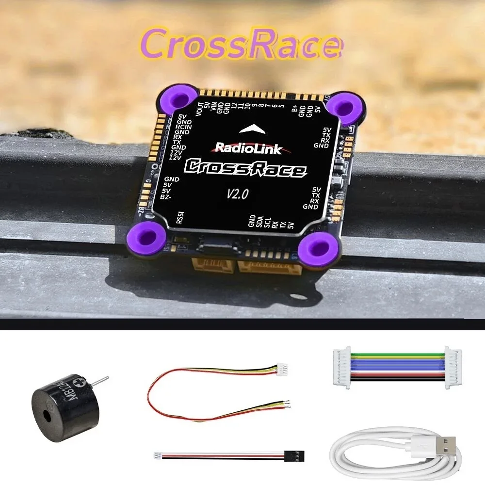 Radiolink CrossRace Flight Controller 12 APM Channels Compatible Four in One Electric Control and 2-8 Axis Multirotor
Radiolink CrossRace Flight Controller 12 APM Channels Compatible Four in One Electric Control and 2-8 Axis Multirotor