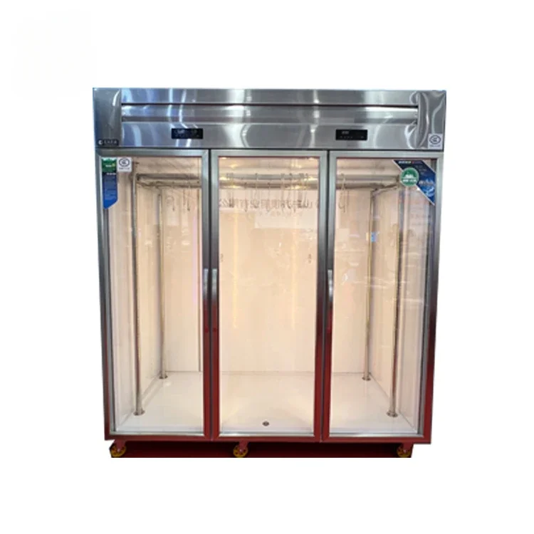 # Оборудование для ресторана, 3 стеклянных двери, коммерческий вертикальный подвесной холодильник из нержавеющей стали для гастрономов
# Оборудование для ресторана, 3 стеклянных двери, коммерческий вертикальный подвесной холодильник из нержавеющей стали для гастрономов