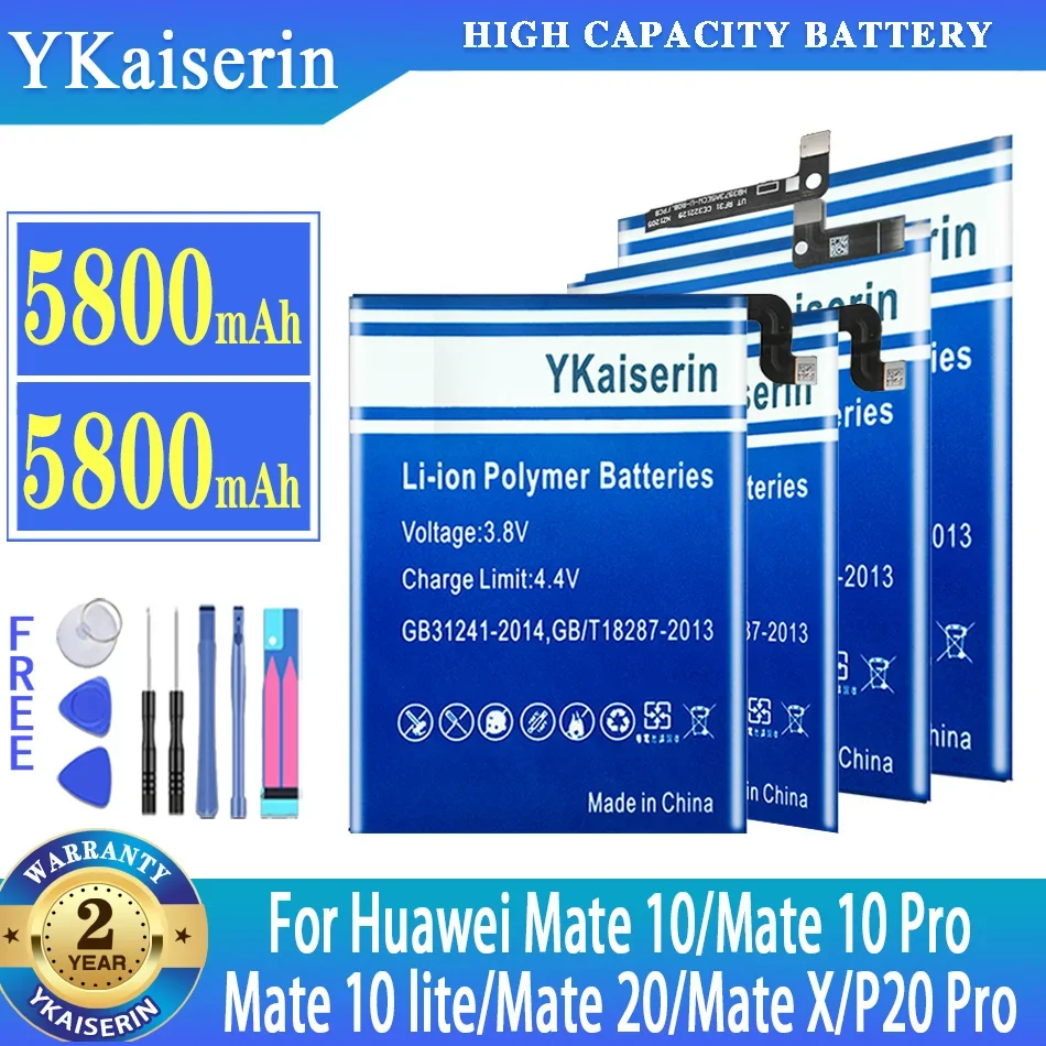 HB436486ECW аккумулятор большой емкости для Huawei Mate 10/ 10 Pro /10 Lite Mate X ALP-AL00 P20 Pro/ Honor V20 Аккумулятор Akku 5800 мач
HB436486ECW аккумулятор большой емкости для Huawei Mate 10/ 10 Pro /10 Lite Mate X ALP-AL00 P20 Pro/ Honor V20 Аккумулятор Akku 5800 мач