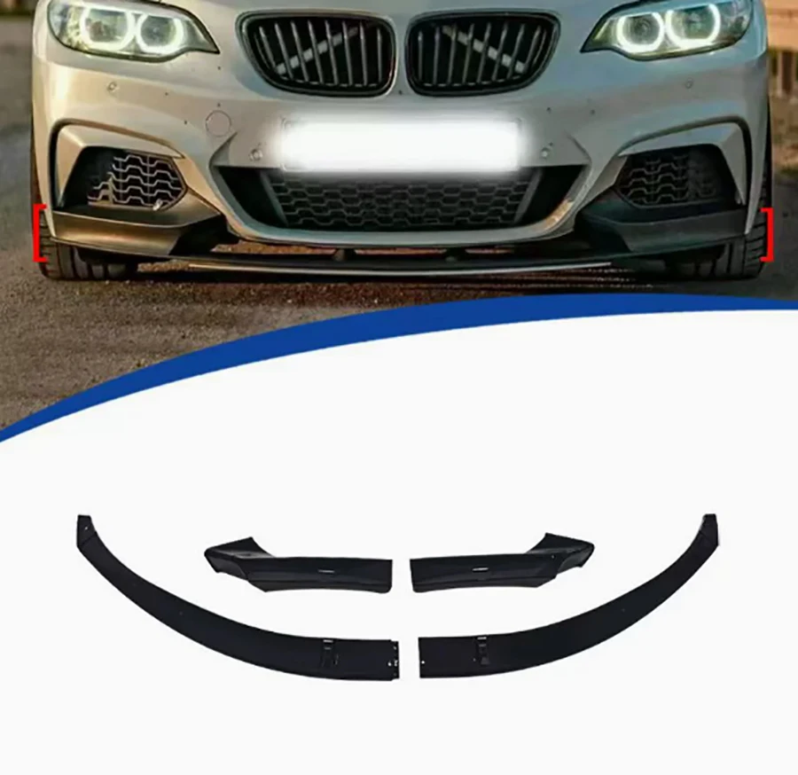 For BMW 2 Series F22 F23 2014-2020 Bright Black Car Front Bumper Lip glossy black Front lip Diffuser Front Chin Spoiler Body Kit
For BMW 2 Series F22 F23 2014-2020 Bright Black Car Front Bumper Lip glossy black Front lip Diffuser Front Chin Spoiler Body Kit