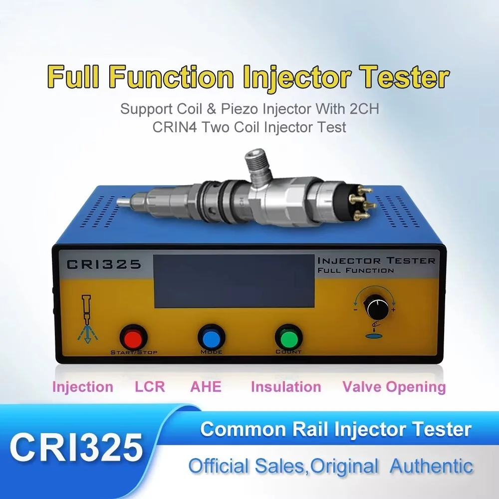 CRI325 Common Rail Injector Tester Piezo Diesel Injector Driver
CRI325 Common Rail Injector Tester Piezo Diesel Injector Driver
