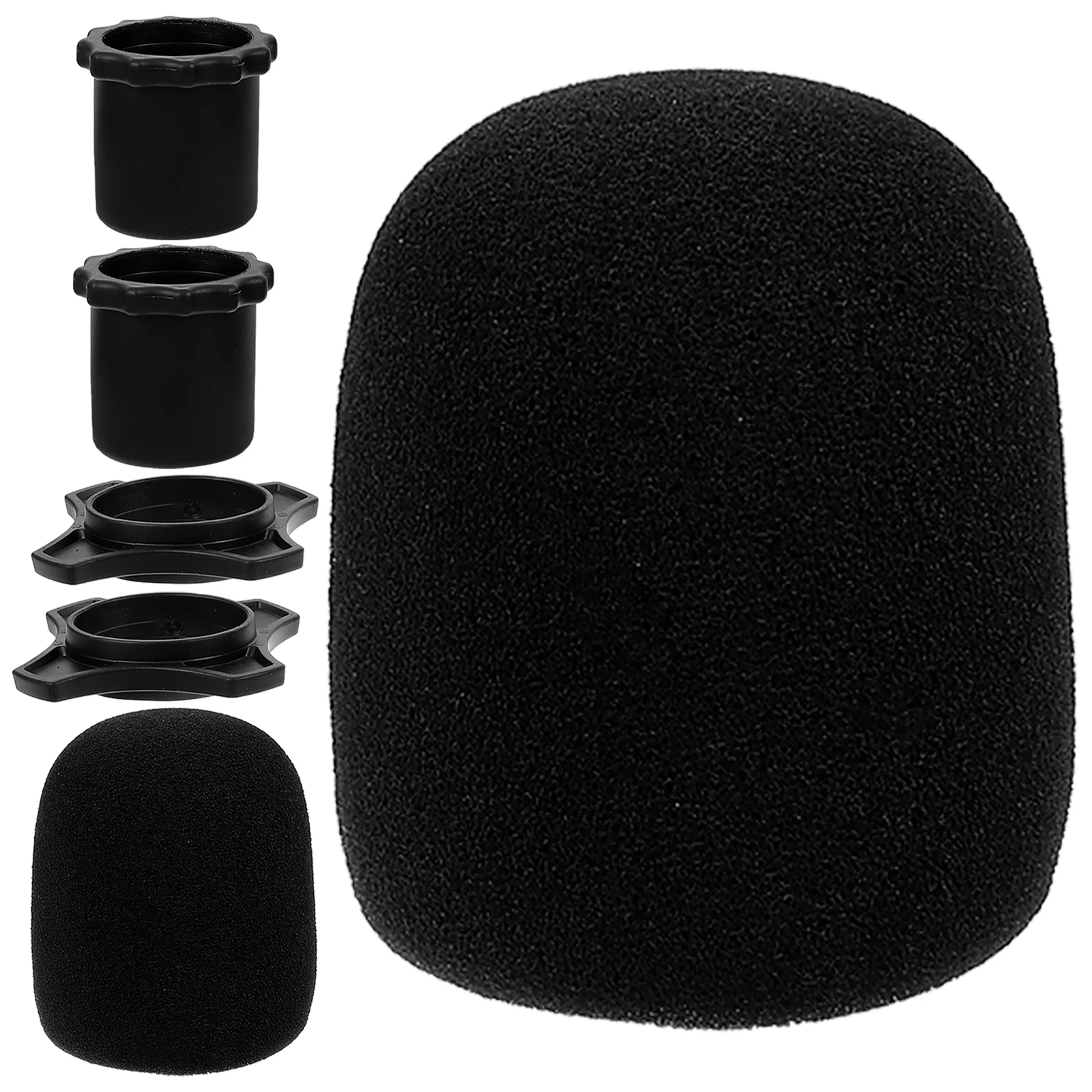 2 Sets Mic Covers Thicken Microphone Covers KTV Handheld Microphone Sleeves Sponge Microphone Covers Universal Mic Covers
2 Sets Mic Covers Thicken Microphone Covers KTV Handheld Microphone Sleeves Sponge Microphone Covers Universal Mic Covers