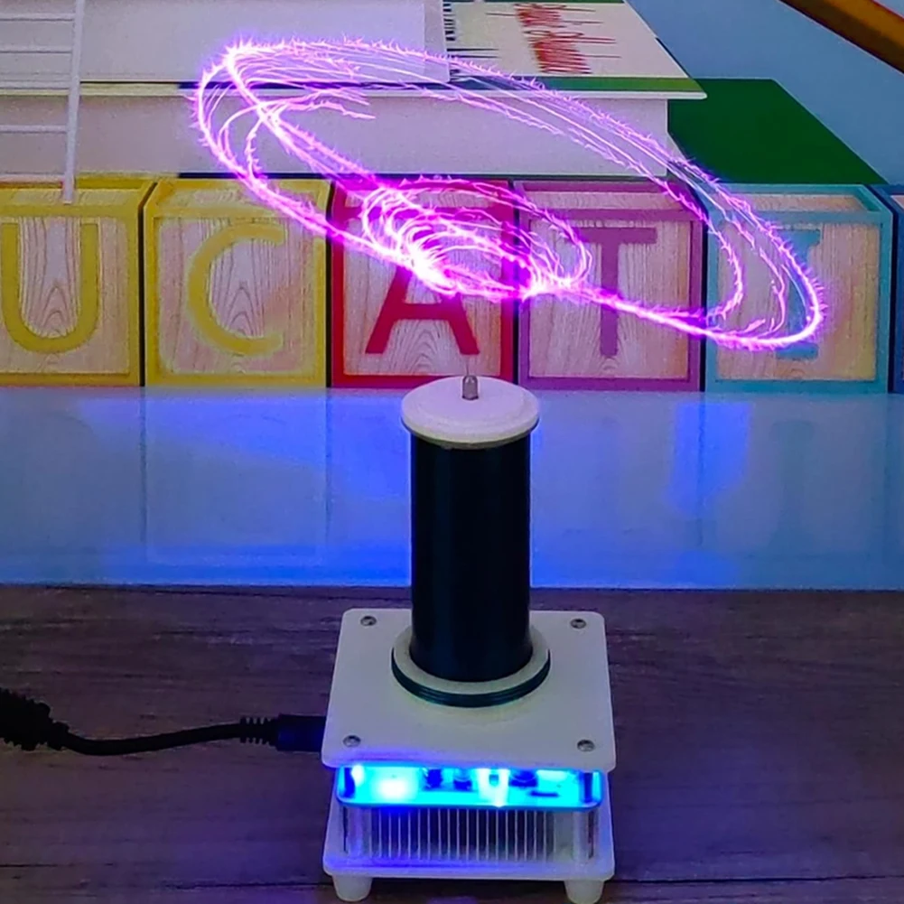 Music for Tesla Coil Bluetooth-compatible Plasma Loudspeaker Arc Generator Plasma Generator Speaker Science Education Kit Model
Music for Tesla Coil Bluetooth-compatible Plasma Loudspeaker Arc Generator Plasma Generator Speaker Science Education Kit Model