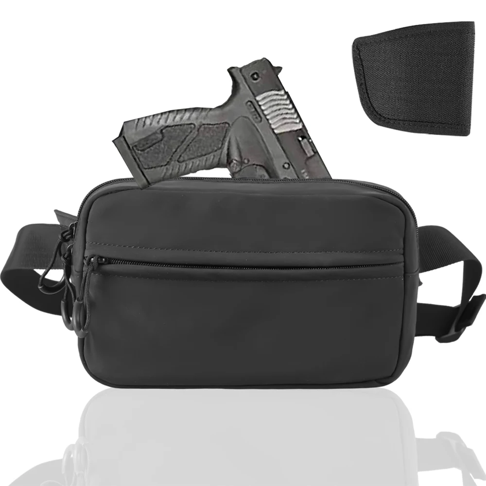 Concealed Carry Fanny Pack with Holster Pistol Pouch Bag Quick Access Gun Waist Bag for Men Women Outdoor EDC Waist Pack
Concealed Carry Fanny Pack with Holster Pistol Pouch Bag Quick Access Gun Waist Bag for Men Women Outdoor EDC Waist Pack