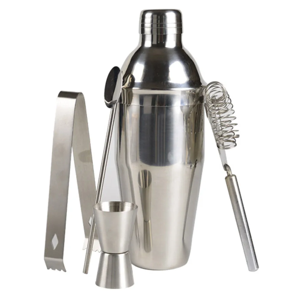 5 Pcs Steel Martini Mixer Cocktail Shaker Set 750mL Bartender Barware Tools Kit Accessories Martini Mixer Gifts
5 Pcs Steel Martini Mixer Cocktail Shaker Set 750mL Bartender Barware Tools Kit Accessories Martini Mixer Gifts
