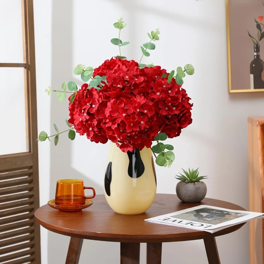 5/10pc Artificial Flower Silk Hydrangea Combination Garden Wedding Bridal Bouquet Home Room Table Centrepieces Decorative Wreath
5/10pc Artificial Flower Silk Hydrangea Combination Garden Wedding Bridal Bouquet Home Room Table Centrepieces Decorative Wreath