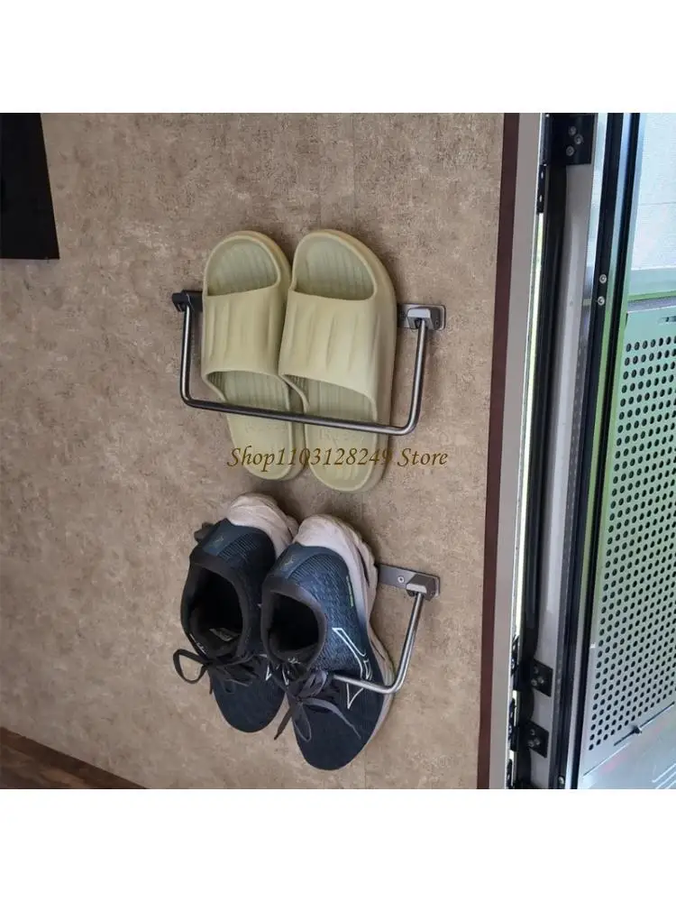 N5KD Aluminum Folding Shoe Shelf For Vehicles Space Saving Camping Shoe Organizers
N5KD Aluminum Folding Shoe Shelf For Vehicles Space Saving Camping Shoe Organizers